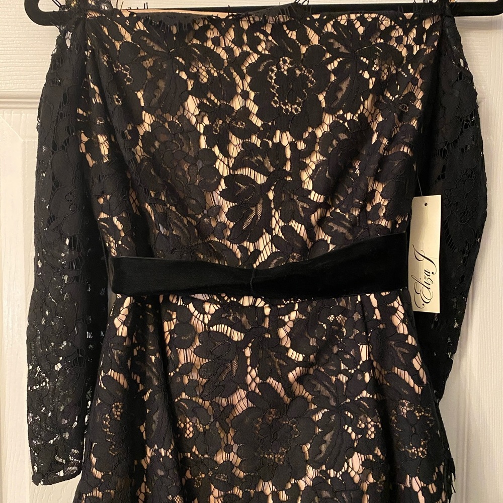 NWT Lace peplum pants romper